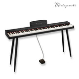 Mielczewski Canzonetta digitalpiano con patas, negro