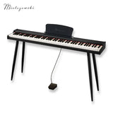 Mielczewski Canzonetta digitalpiano con patas, negro