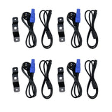 Lucendi BEAM100 moving head, set de 4 uds. y case
