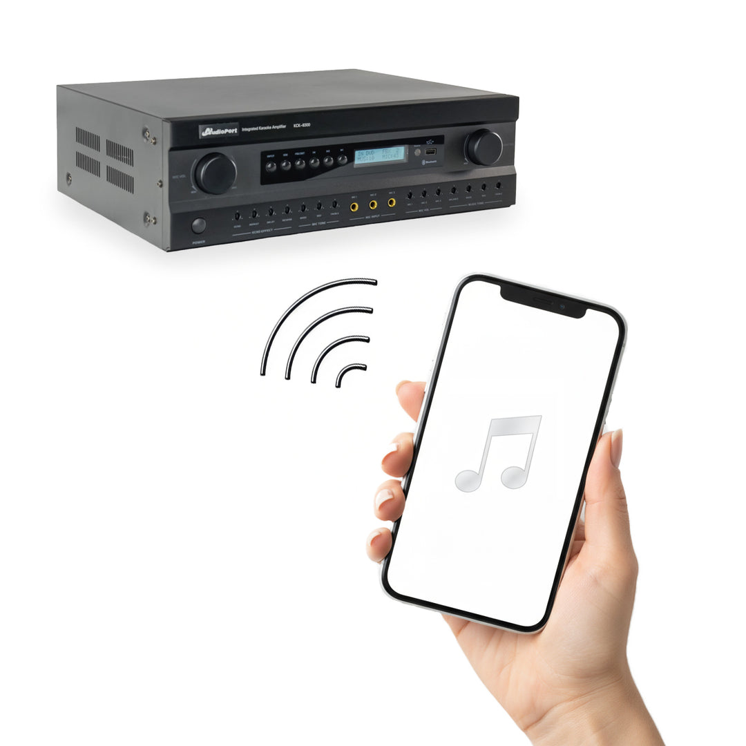 Amplificador Audioport KC8300 2 x 300 W con DSP