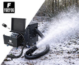 Máquina de nieve Firefog Snow Storm 1500 Pro de 1500 W en flightcase