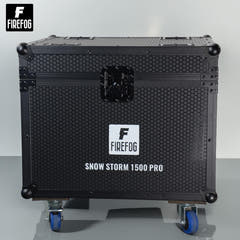 Máquina de nieve Firefog Snow Storm 1500 Pro de 1500 W en flightcase