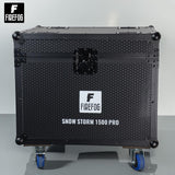Máquina de nieve Firefog Snow Storm 1500 Pro de 1500 W en flightcase
