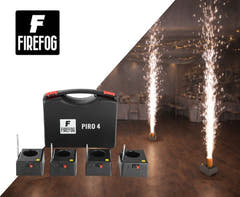 Firefog Piro 4 kit de encendido remoto para fuentes de chispas, 4 canales