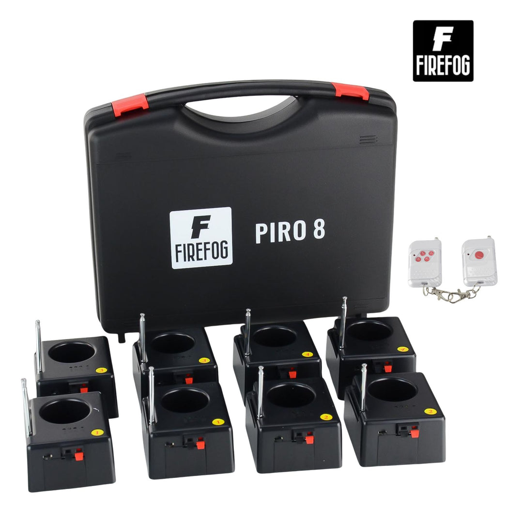 Firefog Piro 8 kit de encendido remoto para fuentes de chispas, 8 canales