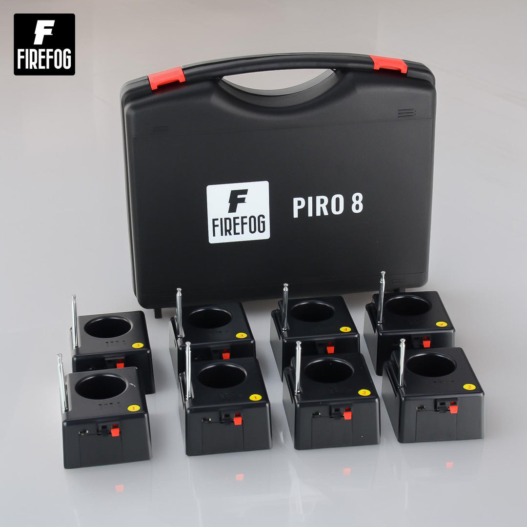 Firefog Piro 8 kit de encendido remoto para fuentes de chispas, 8 canales