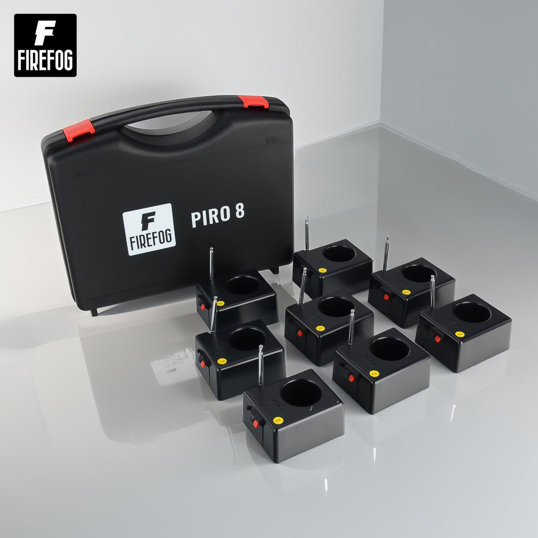Firefog Piro 8 kit de encendido remoto para fuentes de chispas, 8 canales