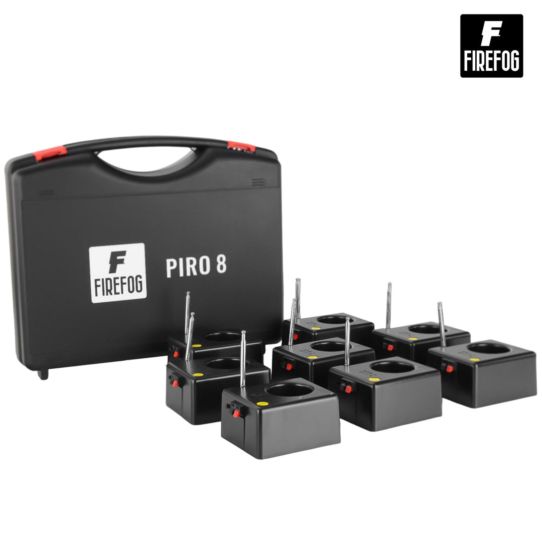 Firefog Piro 8 kit de encendido remoto para fuentes de chispas, 8 canales