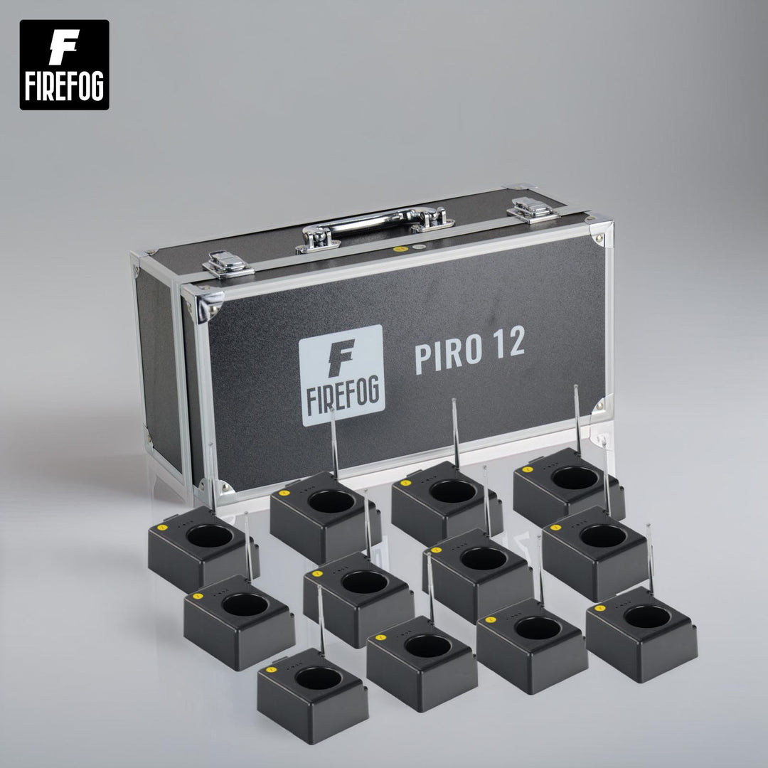 Firefog Piro 12 kit de encendido remoto para fuentes de chispas, 12 canales