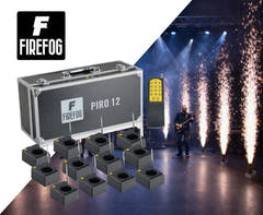 Firefog Piro 12 kit de encendido remoto para fuentes de chispas, 12 canales