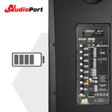 Audioport V15 altavoz activo portátil de 500 W con 2 micrófonos