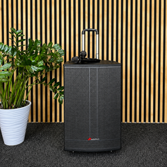 Audioport V15 altavoz activo portátil de 500 W con 2 micrófonos