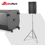 Audioport V15 altavoz activo portátil de 500 W con 2 micrófonos