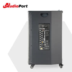 Audioport V15 altavoz activo portátil de 500 W con 2 micrófonos