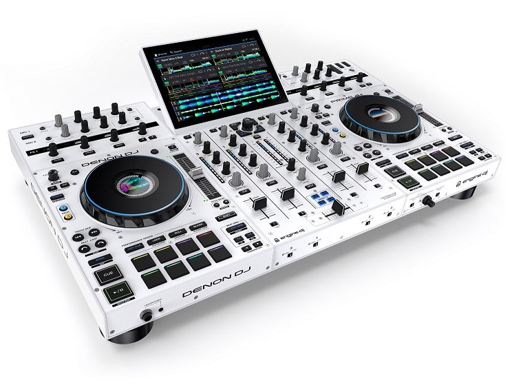 Denon DJ PRIME 4+ Edición especial White