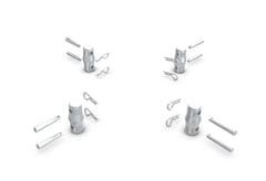 QTM Kit de montaje para Truss 4 huevos, 8 pines, y 8 agujas