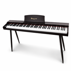 Mielczewski Virelai digitalpiano con patas, marrón oscuro