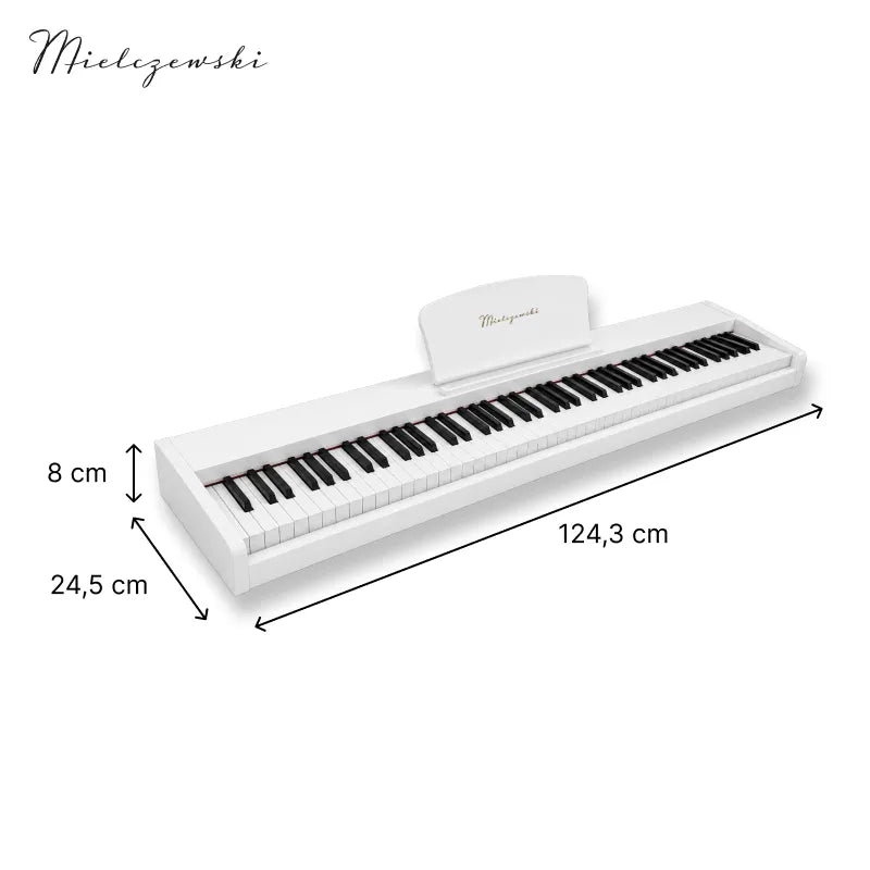 Mielczewski Canzona digitalpiano, blanco