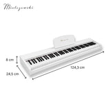 Mielczewski Canzona digitalpiano, blanco