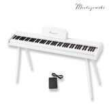 Mielczewski Canzonetta digitalpiano con patas, blanco