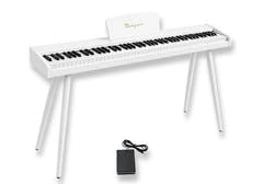 Mielczewski Canzonetta digitalpiano con patas, blanco