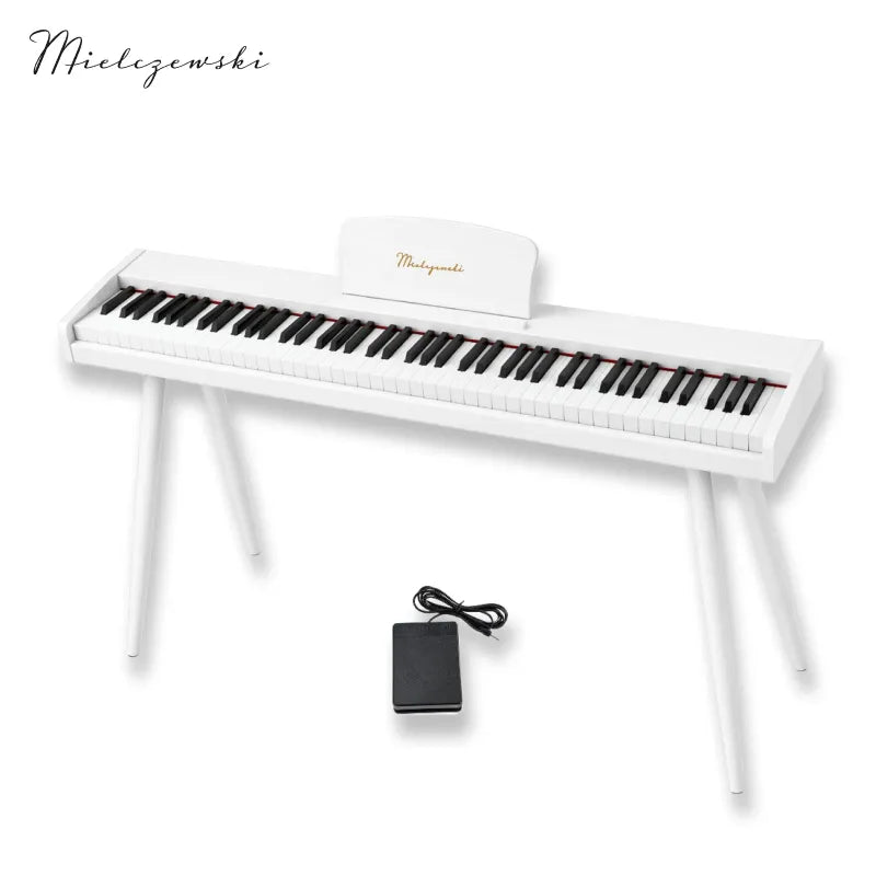 Mielczewski Canzonetta digitalpiano con patas, blanco