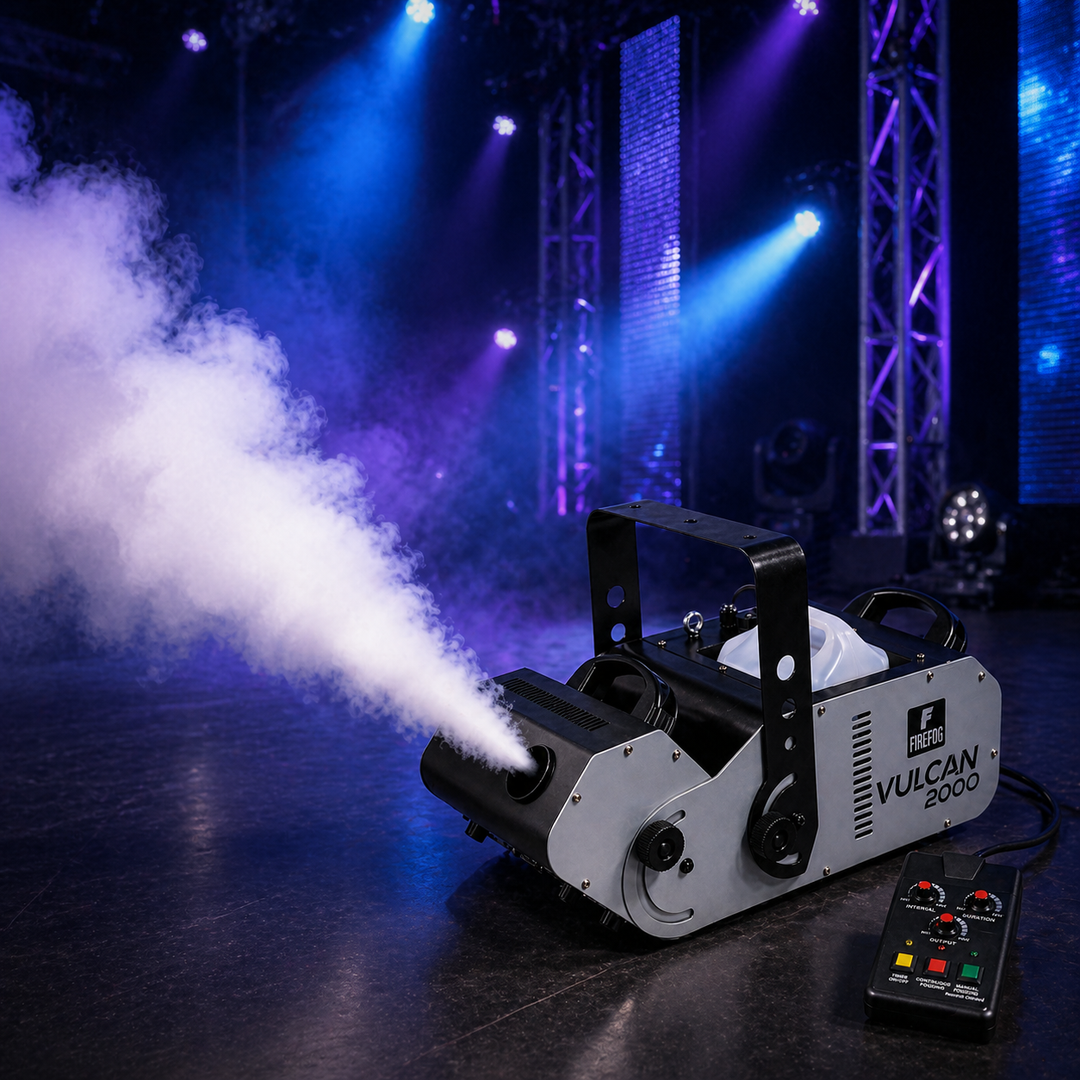 Firefog Vulcan 2000 máquina de niebla de 2000 W con ángulo ajustable