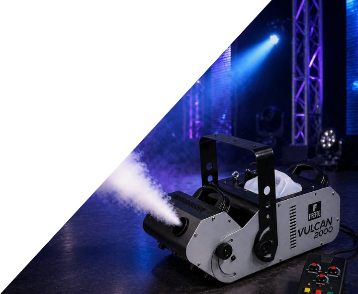 Firefog Vulcan 2000 máquina de niebla de 2000 W con ángulo ajustable