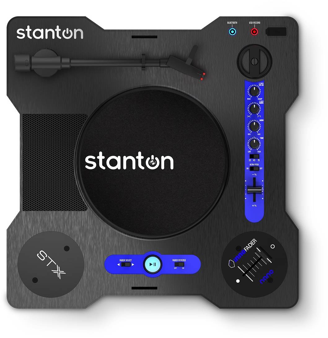 Tocadiscos portátil para scratch Stanton STX