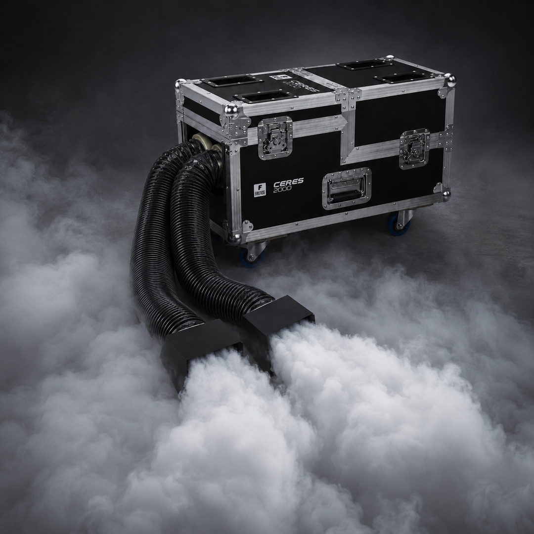 Firefog Ceres 2000 máquina de humo denso heavy, ultrasónica, 2000 W