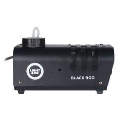 Light4Me Black 900 Máquina de niebla 700W con mando a distancia por cable