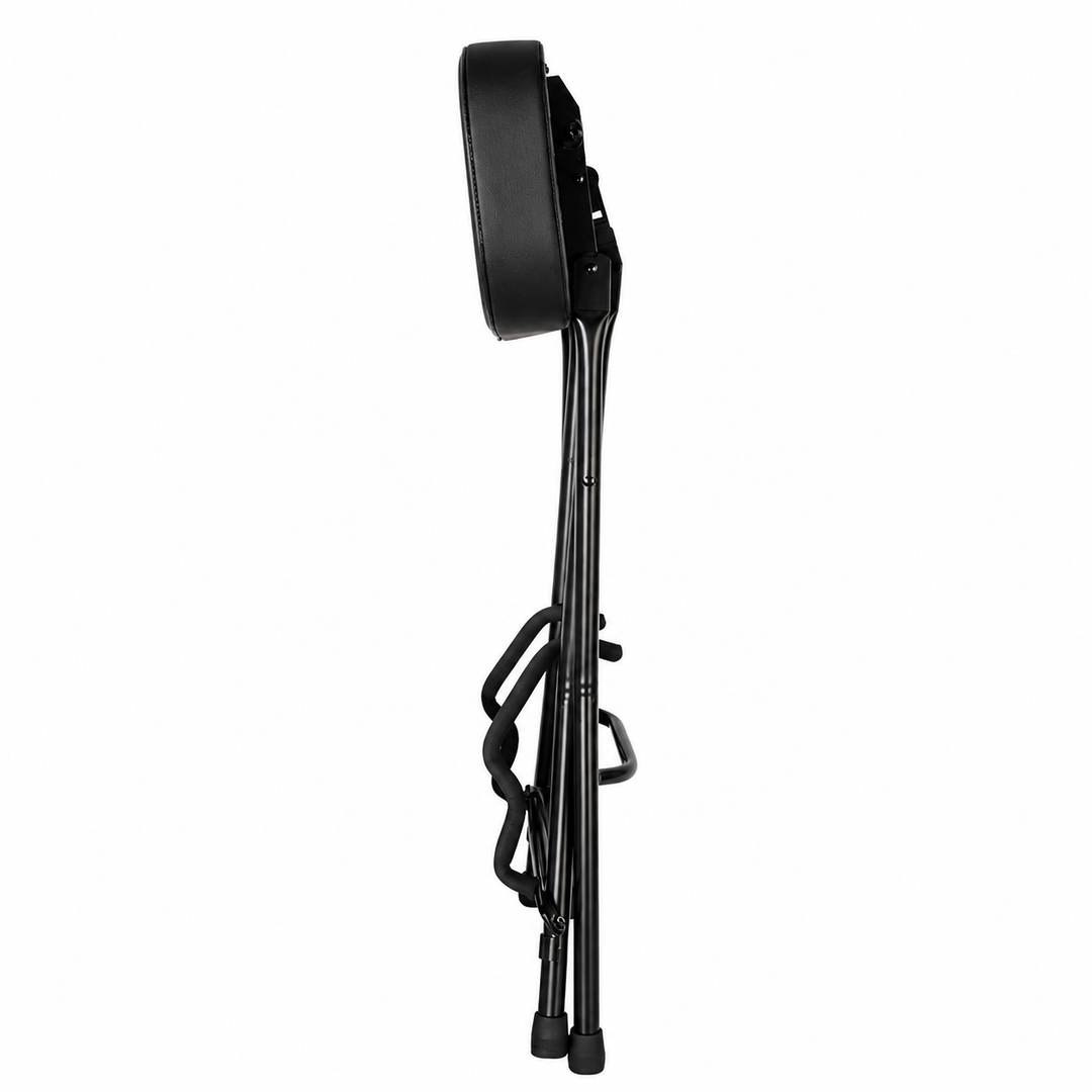 Hardman SB207 reposapiés para guitarra con reposapiés y soporte para guitarra.