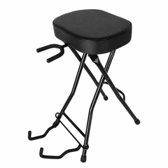 Hardman SB207 reposapiés para guitarra con reposapiés y soporte para guitarra.