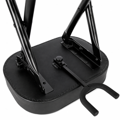 Hardman SB207 reposapiés para guitarra con reposapiés y soporte para guitarra.