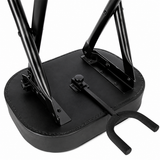 Hardman SB207 reposapiés para guitarra con reposapiés y soporte para guitarra.