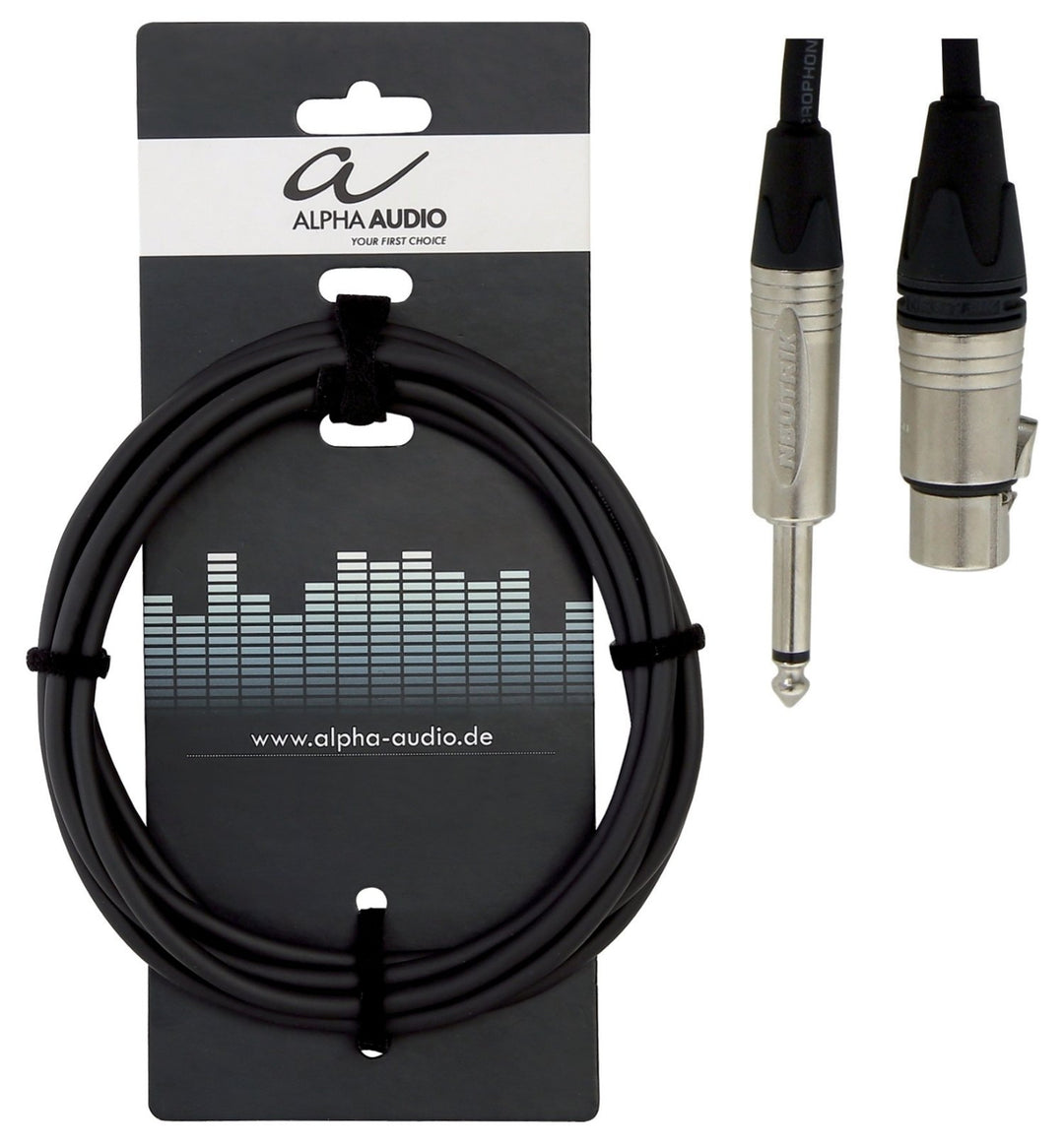 GEWA Cable de micrófono Peak Line - 6 m / PU=10