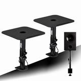 Soportes para monitores de estudio con abrazadera de mesa (2 uds.)