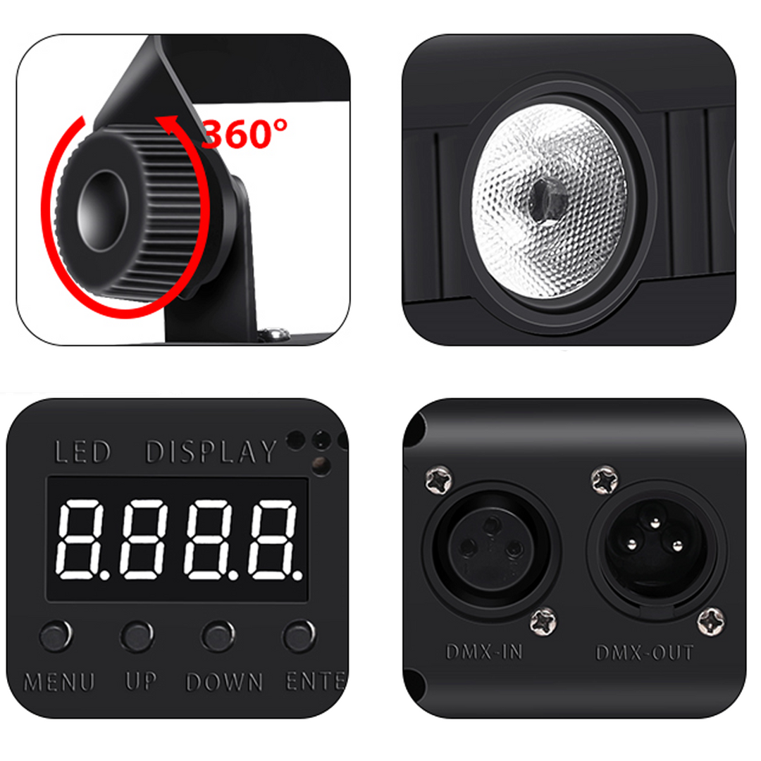 Light4Me Barra decorativa 8 RGBW LED