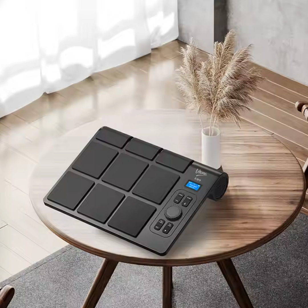 V-TONE ED9 Pad de batería electrónica alimentado por batería