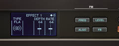 Yamaha Reface DX Synth Teclados (Negro)
