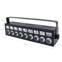 LIGHT4ME BATTEN MIX RGBW+UV lavador de paredes LED BAR strobe