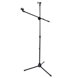 NN M2 soporte doble para micrófonos con jirafa para 2 micrófonos