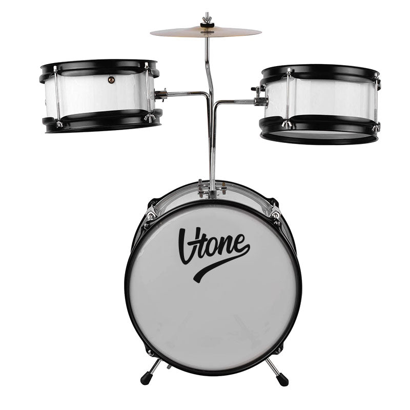 V-TONE VD Junior WH Batería infantil – Batería acústica blanca para niños