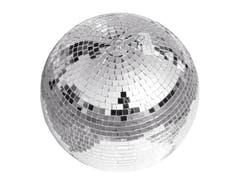 EUROLITE Set Bola de espejos de 30cm con stand de escenario variable + Cubierta black