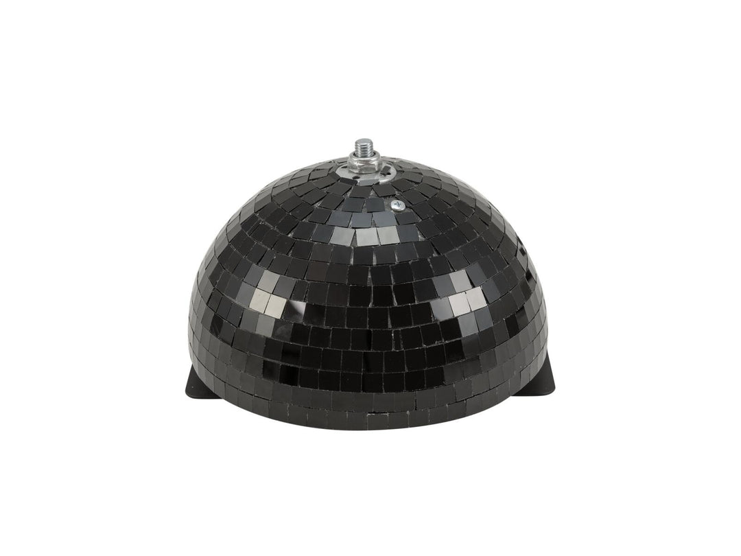 Bola de espejos semiesférica EUROLITE 20cm negra motorizada