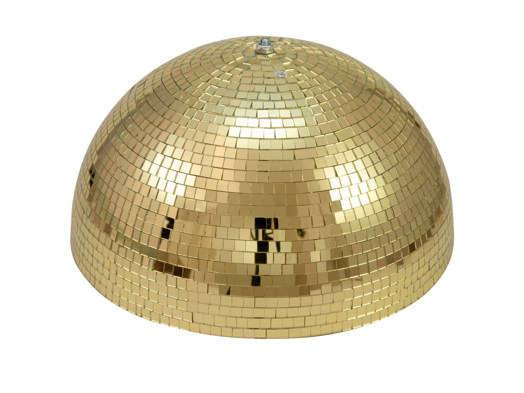 EUROLITE Media Espejo de Bola 40 cm dorado motorizado