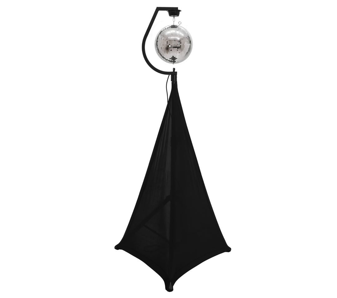 Soporte con motor para Bolas de Espejos hasta 30cm (Negro)