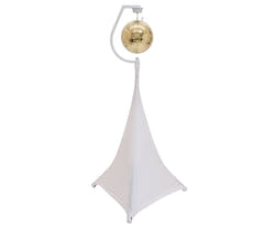 Soporte con motor para Bolas de Espejos hasta 30cm (Blanco)