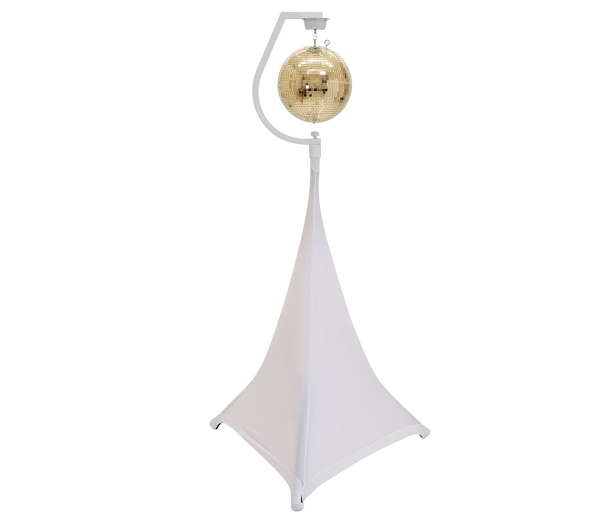 Soporte con motor para Bolas de Espejos hasta 30cm (Blanco)