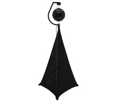 Soporte con motor para Bolas de Espejos hasta 50cm (Negro)